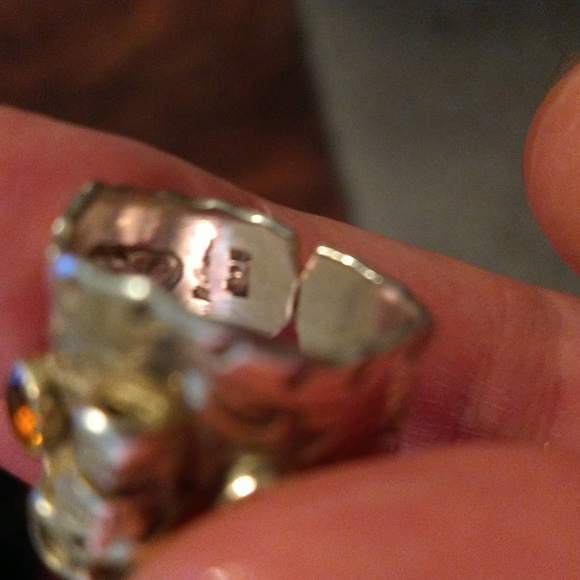 Skull rings Signed by K Carlson - Picture 3 of 3